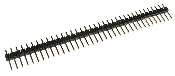 20Pcs Single Row Strip Pin Header 2.54MM 40 Pin Female New Ic ci