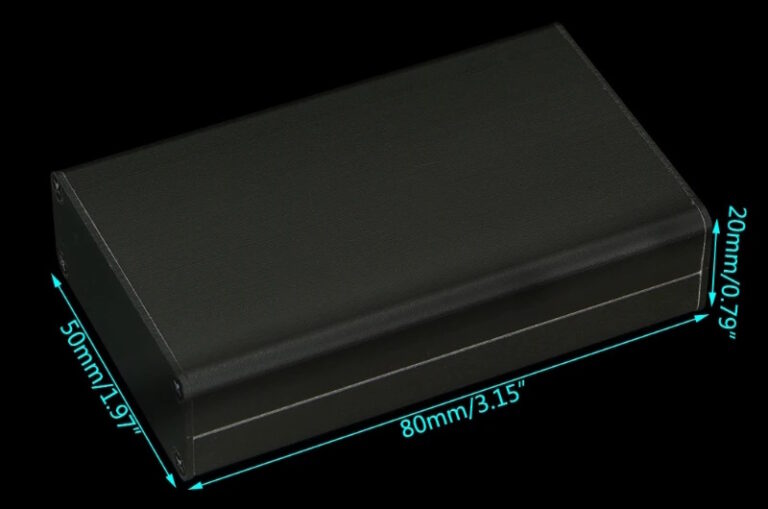 QuinLED An-Penta-Mini Case dimensions